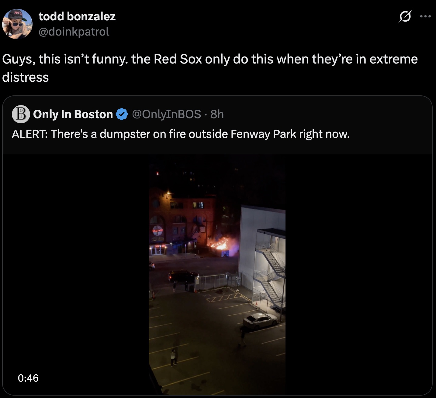 It's like their Pope smoke